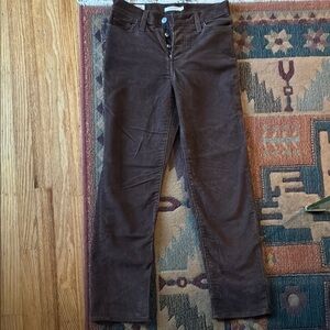 Levi’s Corduroy Wedgie Straight Jeans